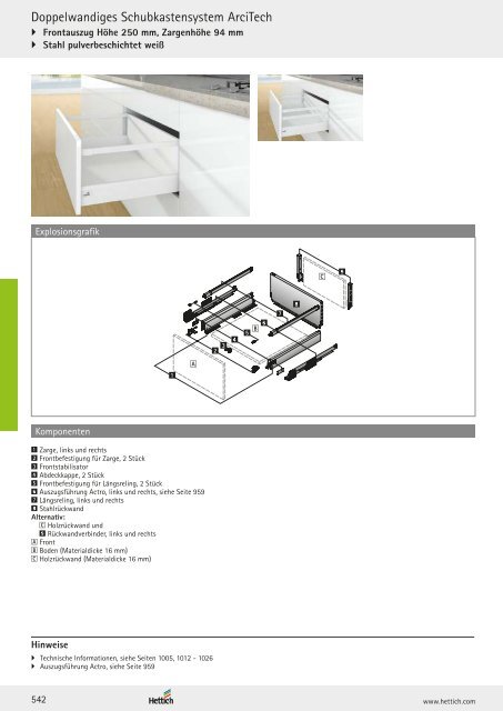 Hettich - Technik und Anwendung Band 1