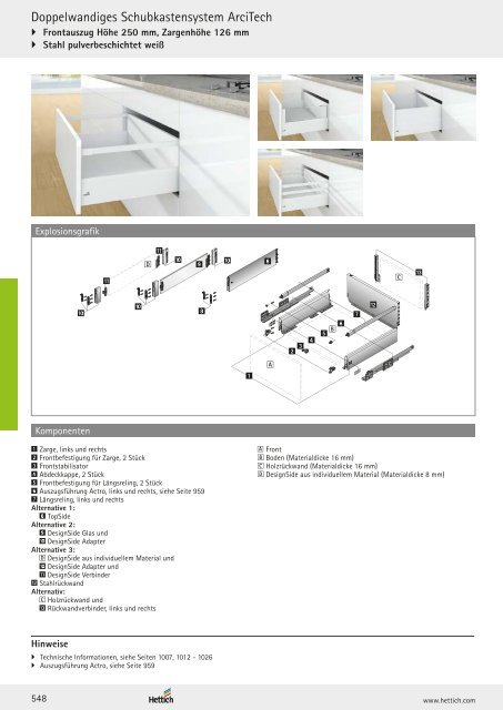 Hettich - Technik und Anwendung Band 1