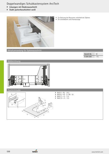 Hettich - Technik und Anwendung Band 1