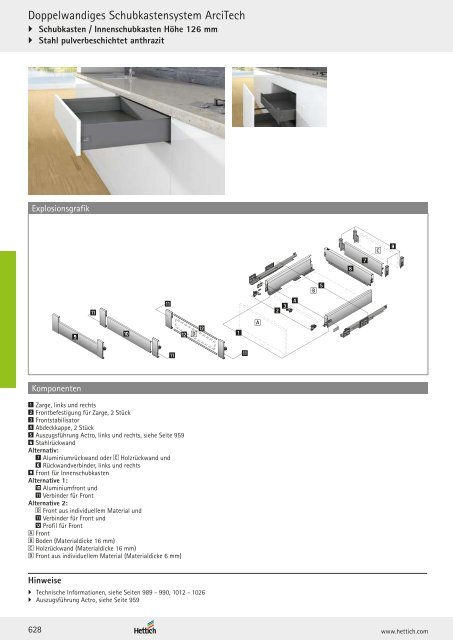 Hettich - Technik und Anwendung Band 1