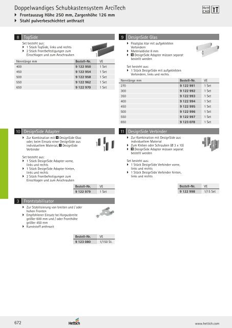 Hettich - Technik und Anwendung Band 1