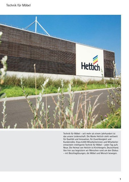 Hettich - Technik und Anwendung Band 1