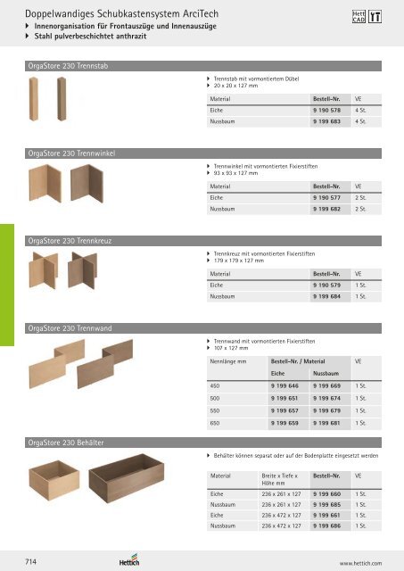 Hettich - Technik und Anwendung Band 1