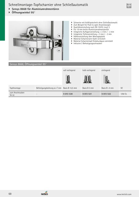 Hettich - Technik und Anwendung Band 1