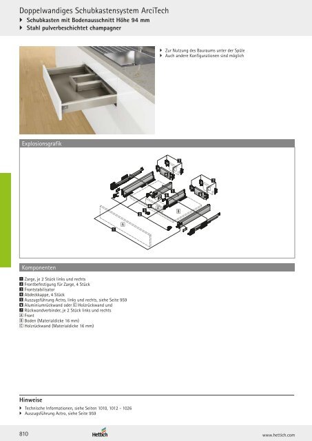 Hettich - Technik und Anwendung Band 1