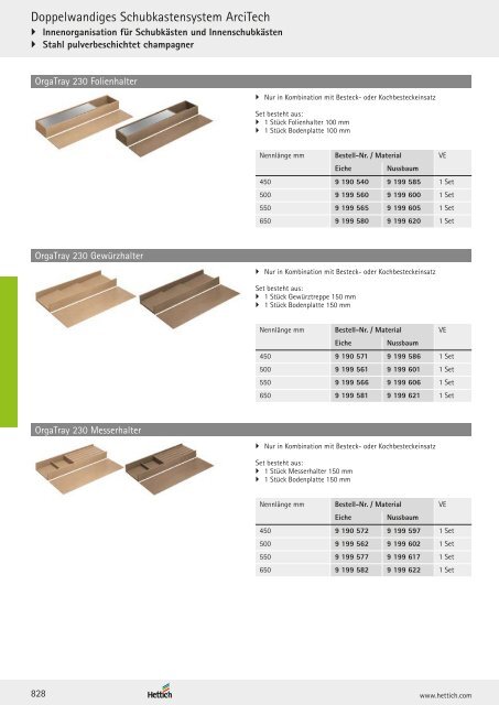 Hettich - Technik und Anwendung Band 1