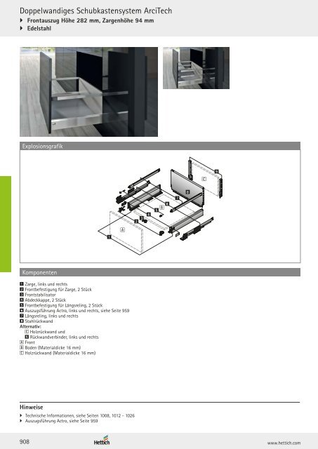 Hettich - Technik und Anwendung Band 1