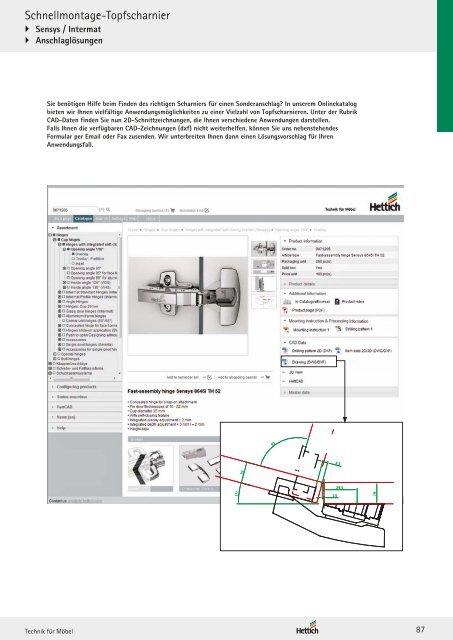 Hettich - Technik und Anwendung Band 1