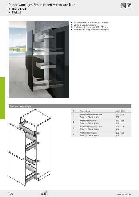 Hettich - Technik und Anwendung Band 1