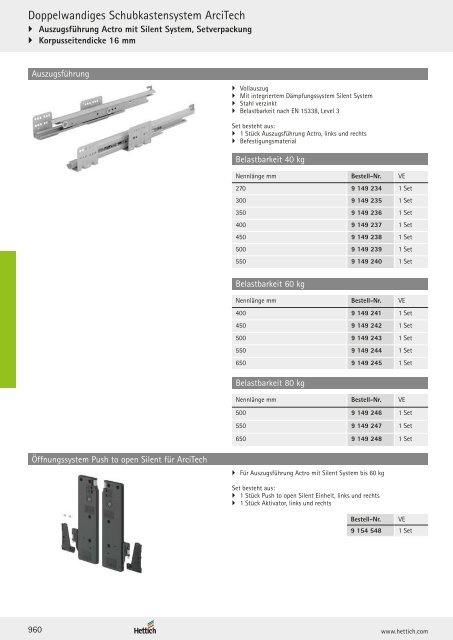 Hettich - Technik und Anwendung Band 1