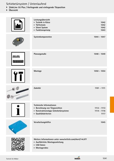 Hettich - Technik und Anwendung Büro und Arbeitswelten Band 3