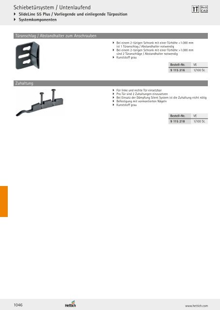 Hettich - Technik und Anwendung Büro und Arbeitswelten Band 3