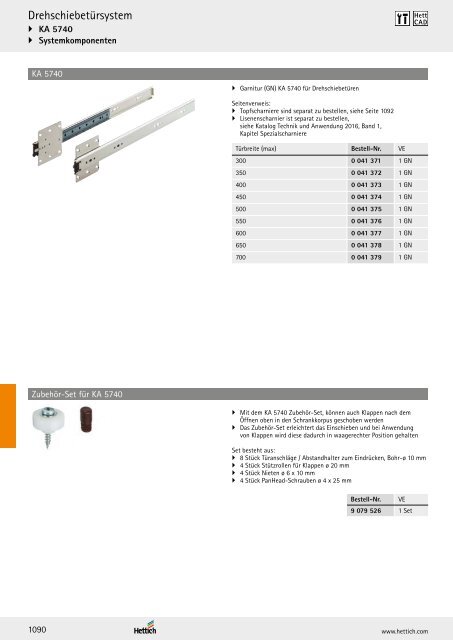 Hettich - Technik und Anwendung Büro und Arbeitswelten Band 3