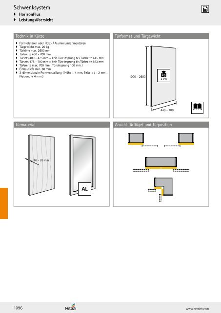 Hettich - Technik und Anwendung Büro und Arbeitswelten Band 3