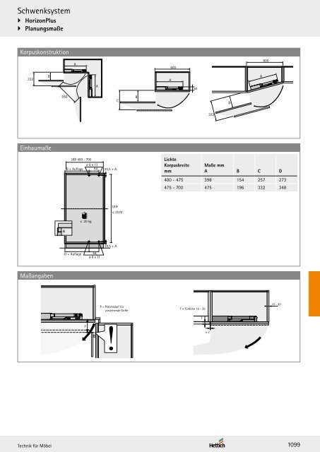 Hettich - Technik und Anwendung Büro und Arbeitswelten Band 3