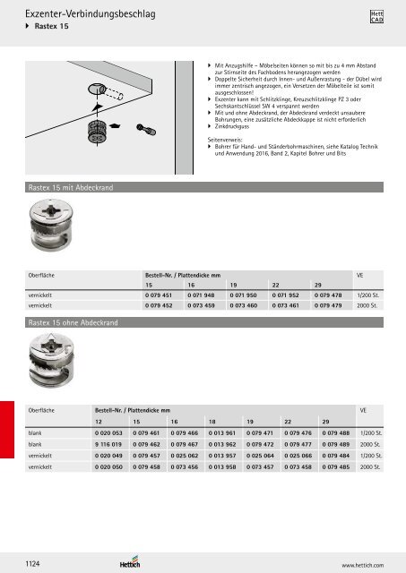 Hettich - Technik und Anwendung Büro und Arbeitswelten Band 3