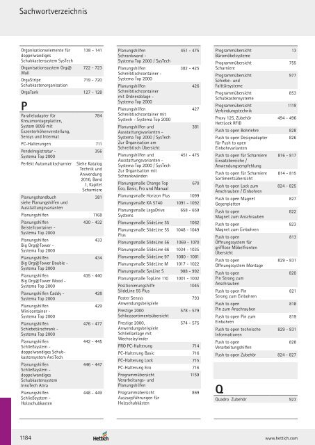 Hettich - Technik und Anwendung Büro und Arbeitswelten Band 3