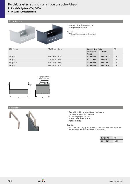 Hettich - Technik und Anwendung Büro und Arbeitswelten Band 3