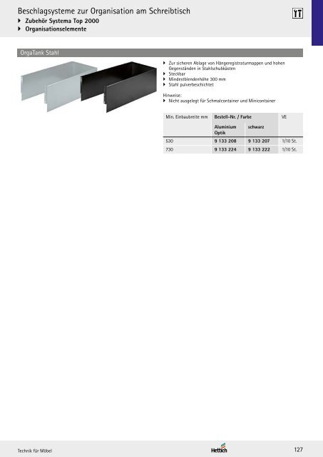 Hettich - Technik und Anwendung Büro und Arbeitswelten Band 3