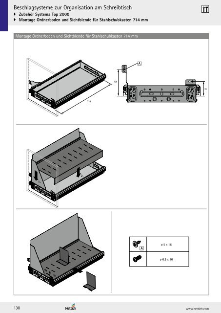 Hettich - Technik und Anwendung Büro und Arbeitswelten Band 3