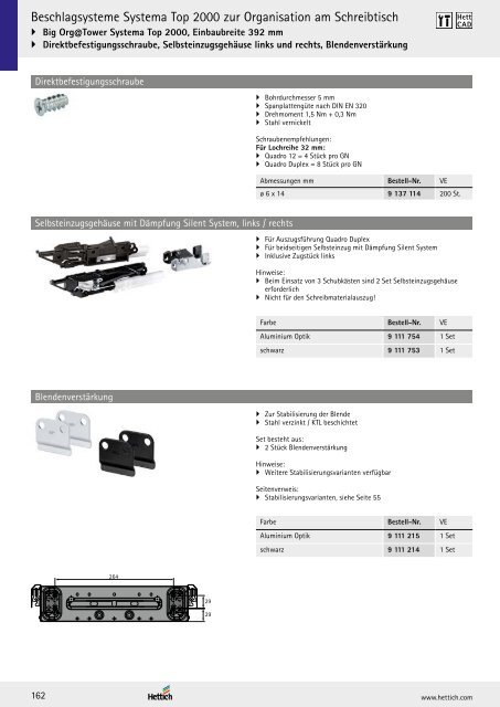 Hettich - Technik und Anwendung Büro und Arbeitswelten Band 3