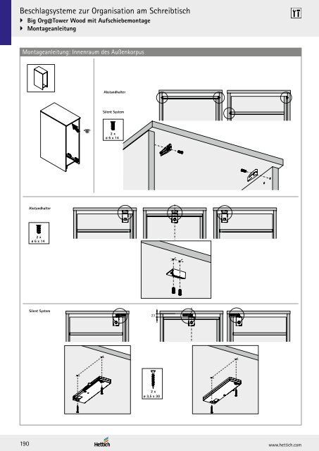 Hettich - Technik und Anwendung Büro und Arbeitswelten Band 3