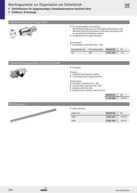 Hettich - Technik und Anwendung Büro und Arbeitswelten Band 3