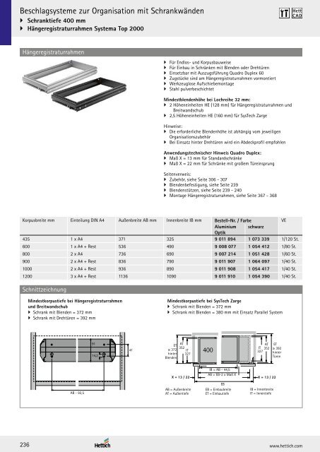 Hettich - Technik und Anwendung Büro und Arbeitswelten Band 3