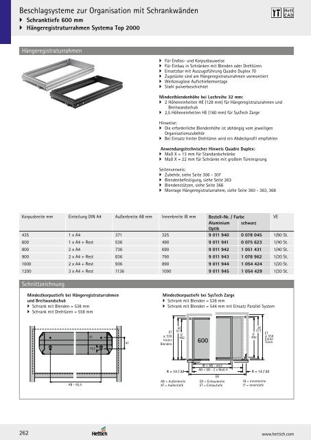 Hettich - Technik und Anwendung Büro und Arbeitswelten Band 3