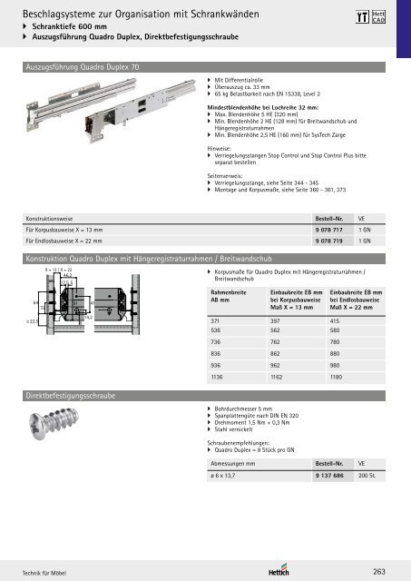 Hettich - Technik und Anwendung Büro und Arbeitswelten Band 3