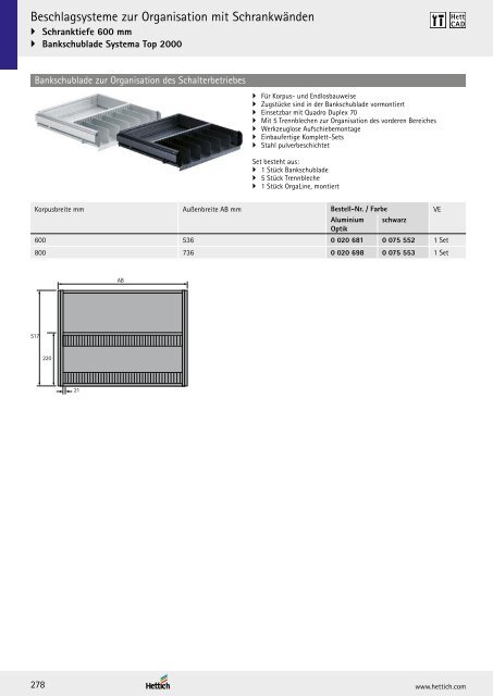 Hettich - Technik und Anwendung Büro und Arbeitswelten Band 3