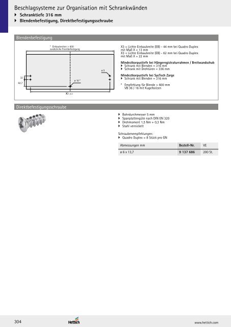 Hettich - Technik und Anwendung Büro und Arbeitswelten Band 3