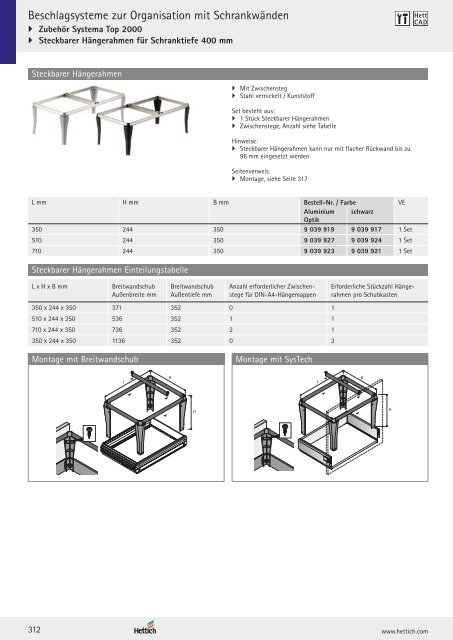 Hettich - Technik und Anwendung Büro und Arbeitswelten Band 3