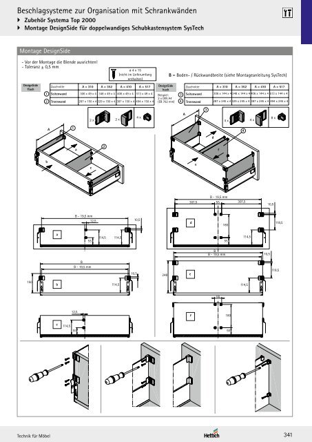 Hettich - Technik und Anwendung Büro und Arbeitswelten Band 3