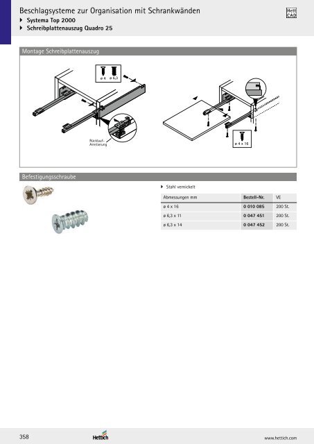 Hettich - Technik und Anwendung Büro und Arbeitswelten Band 3