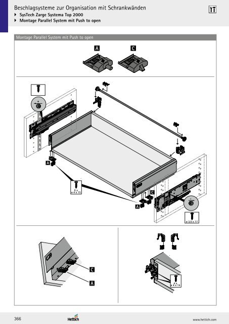 Hettich - Technik und Anwendung Büro und Arbeitswelten Band 3