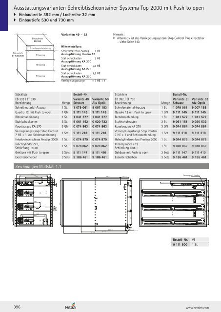 Hettich - Technik und Anwendung Büro und Arbeitswelten Band 3