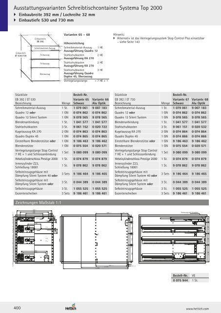 Hettich - Technik und Anwendung Büro und Arbeitswelten Band 3