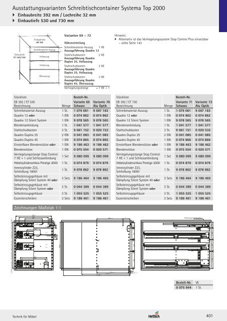 Hettich - Technik und Anwendung Büro und Arbeitswelten Band 3