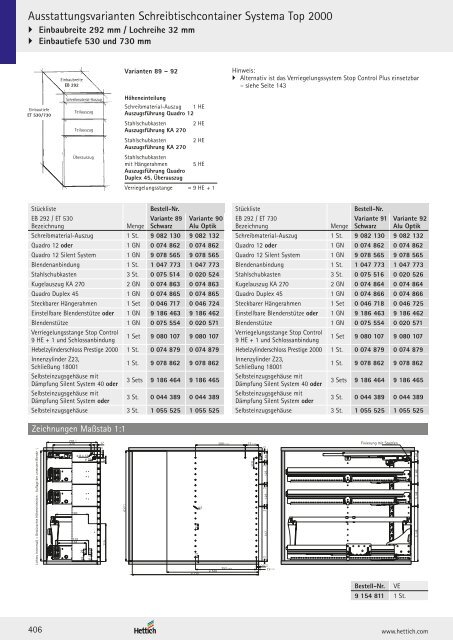 Hettich - Technik und Anwendung Büro und Arbeitswelten Band 3