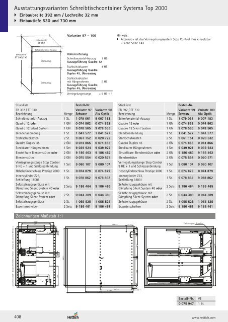 Hettich - Technik und Anwendung Büro und Arbeitswelten Band 3