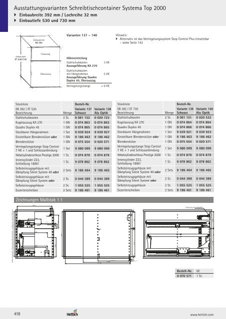 Hettich - Technik und Anwendung Büro und Arbeitswelten Band 3