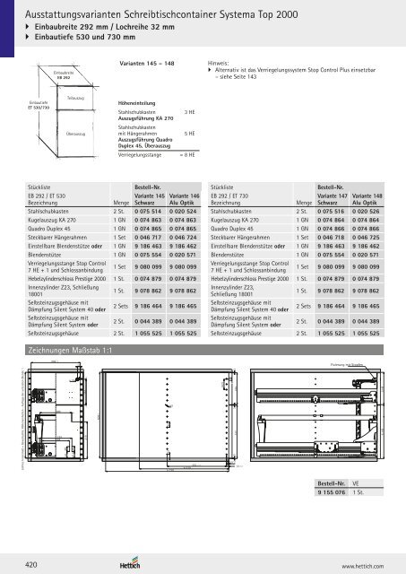 Hettich - Technik und Anwendung Büro und Arbeitswelten Band 3