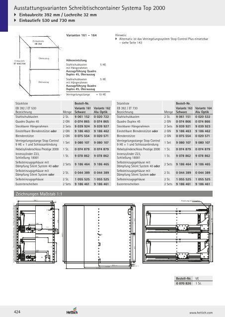 Hettich - Technik und Anwendung Büro und Arbeitswelten Band 3