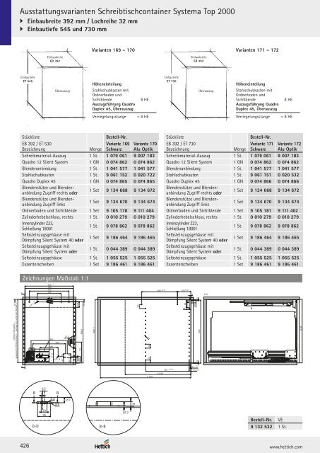 Hettich - Technik und Anwendung Büro und Arbeitswelten Band 3