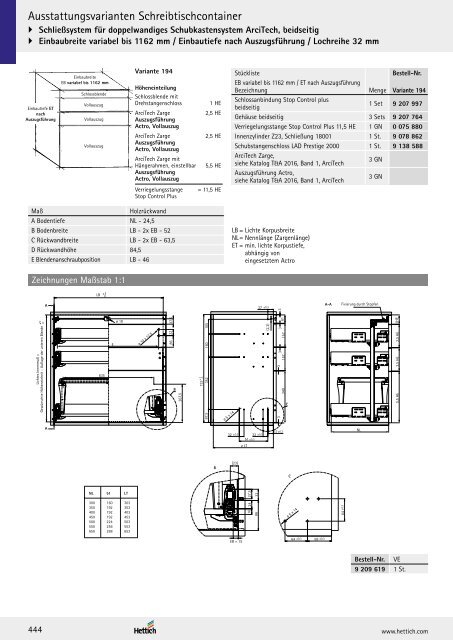 Hettich - Technik und Anwendung Büro und Arbeitswelten Band 3