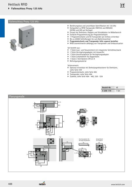 Hettich - Technik und Anwendung Büro und Arbeitswelten Band 3