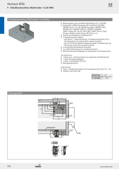 Hettich - Technik und Anwendung Büro und Arbeitswelten Band 3