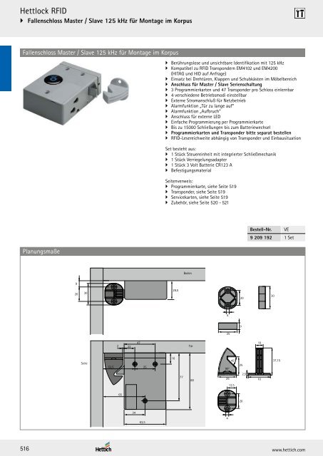 Hettich - Technik und Anwendung Büro und Arbeitswelten Band 3