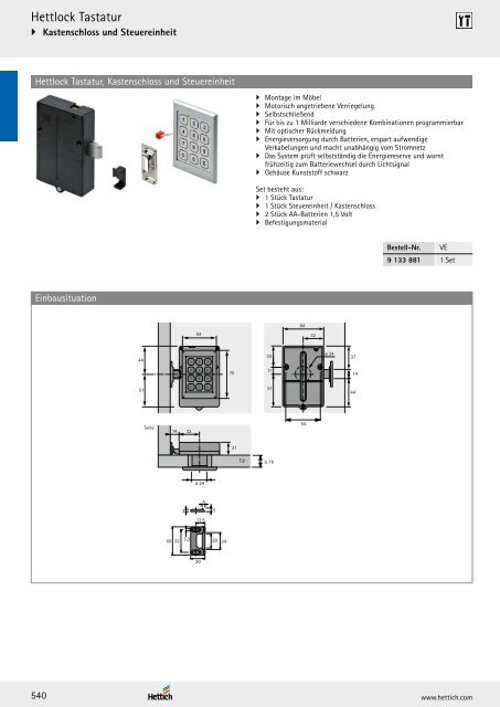 Hettich - Technik und Anwendung Büro und Arbeitswelten Band 3